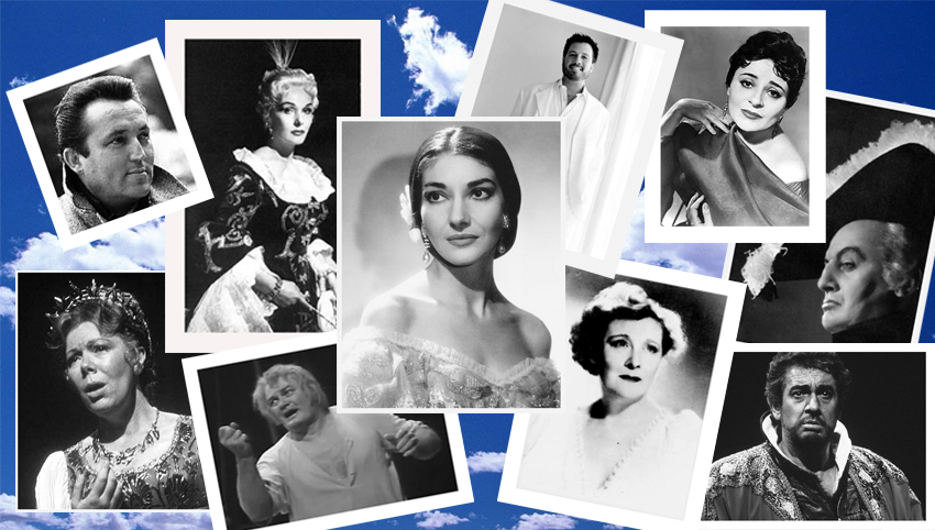 LETTERBOX COLLAGE OF SINGERS